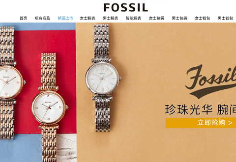 FOSSIL美国时尚手表包包海外旗舰店