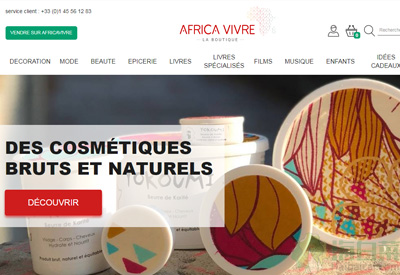 Laboutiqueafricavivre非洲文化产品法国购物网站