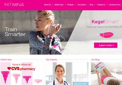 INTIMINA 瑞典女性护理与情趣用品品牌网站